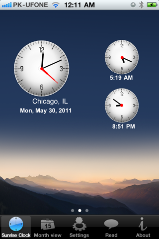 Sunrise Clock + screenshot 2