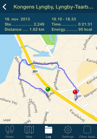 iSteps GPS Pedometer PRO screenshot 4