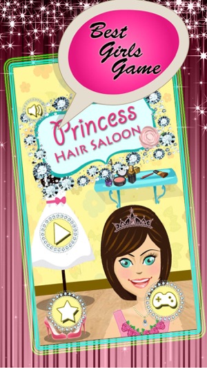 Princess Hair Beauty Salon - Fashion Makeup Game(圖5)-速報App