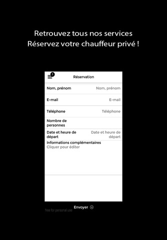 Chauffeur Privé Lekic screenshot 3