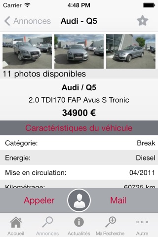 Audi Nimes screenshot 3