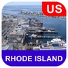 Rhode Island, USA Offline Map - PLACE STARS