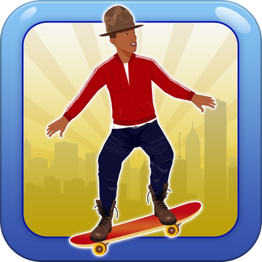 Jumpy Happy Skateboard - Jump, Move, Jack, Stack Your Paper and Make it Rain icon