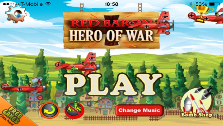 Red Baron Lite - Hero of War : The World One War screenshot-3
