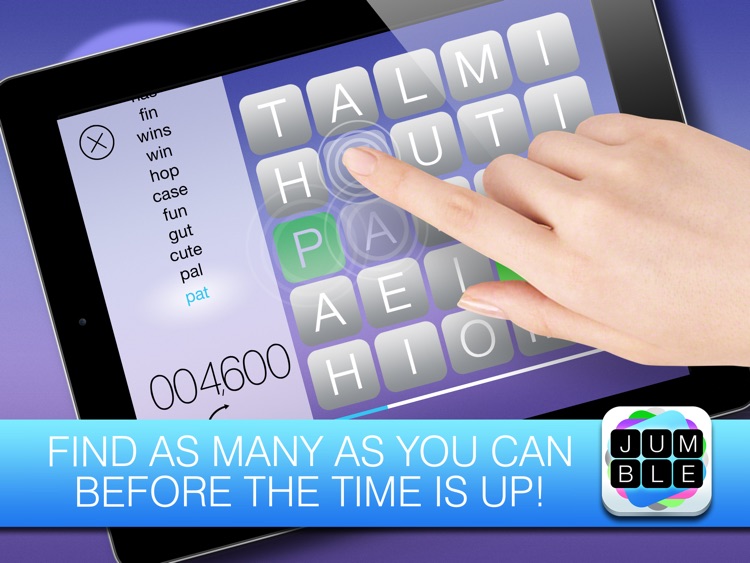 Jumble HD FREE - The mind boggling word search game