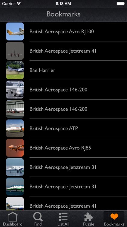 British Aerospace Info