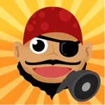 Pirata falando - Talking Pirate Jogo para crianças, pais, amigos e familiares com os piratas. Ahoi