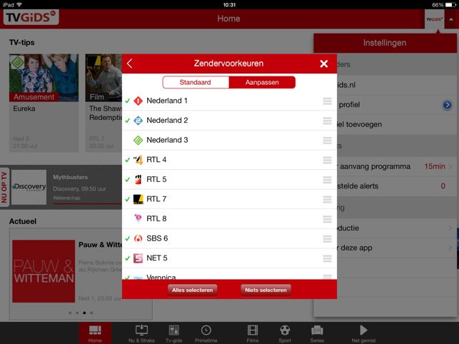 TVGids.nl voor iPad(圖4)-速報App