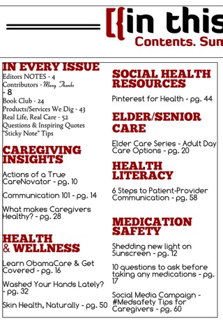 CareNovate Magazine screenshot 3