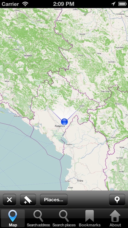 Offline Map Montenegro: City Navigator Maps