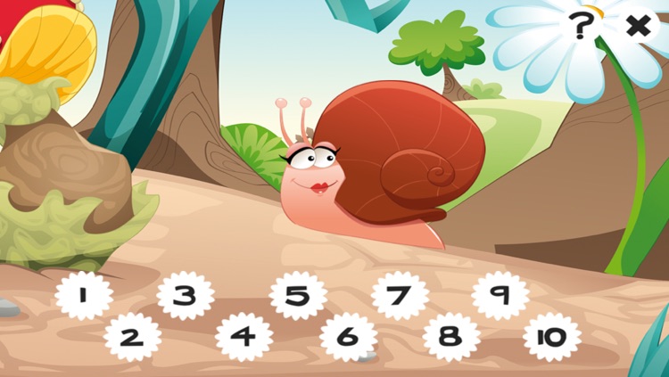 123 Insects Counting Game for Children: Learn to count the numbers 1-10 with bugs of the forest screenshot-3