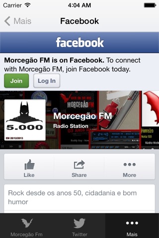 Morcegão FM screenshot 3