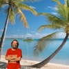 Antoine in the Tuamotu islands