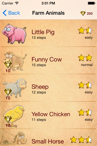 Draw And Play Domestic Animals screenshot 2