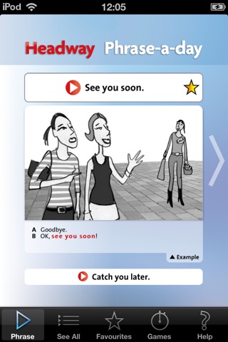 Headway Phrase-a-day screenshot 2