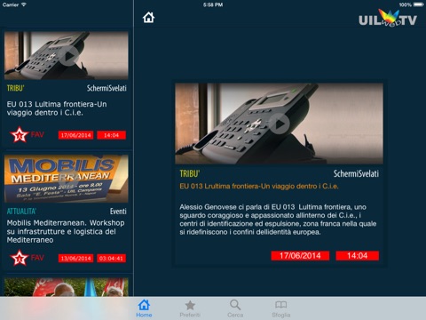 UilWebTV.iPad screenshot 2