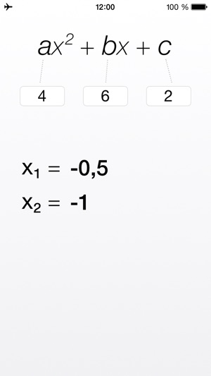 Quadratische Lösungsformel(圖2)-速報App