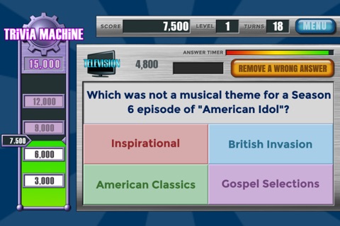 Trivia Machine screenshot 3