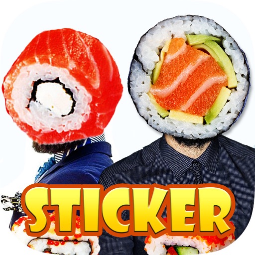 Kawaii Sushi Stlye -Decorate Pictures with lovely Sticker Decoration for Photos icon