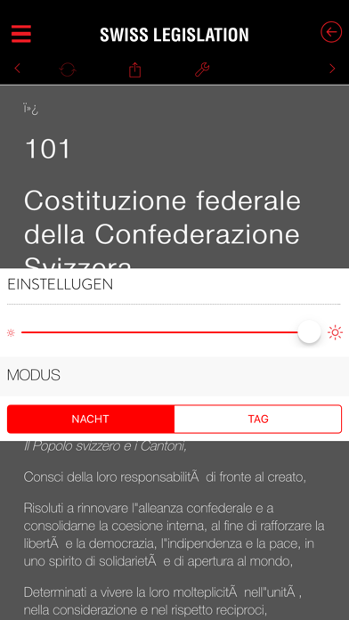 How to cancel & delete Swiss Legislation from iphone & ipad 1