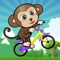 ABC Jungle Bicycle Adventure preschooler eLEARNING app is a pre-school educational app which is designed for 2 to 5-year-old kids