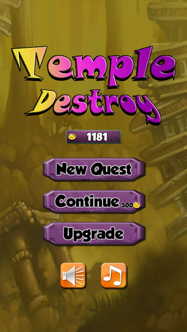 Temple Jewels Deluxe screenshot 1