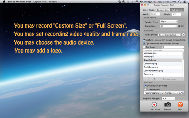 Screen Recorder Tool Lite