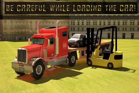 Extreme Car Transporter Truck Parking & Driving 3D Simulator screenshot 2