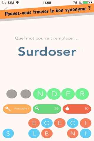 The Synonym Scrambler – Keep Your Brain Sharp With A Free Synonym Word Game screenshot 2
