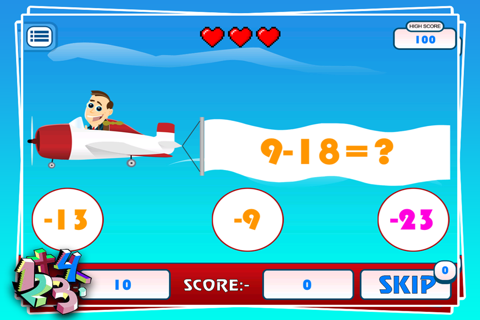 Sky Mathematics Game : Kids Game : Education screenshot 4