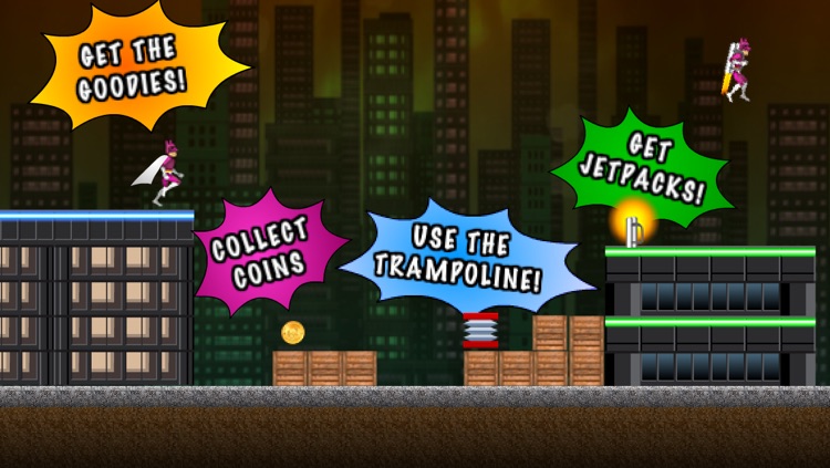 Fast Running Super Hero Free - Endless Runner screenshot-3