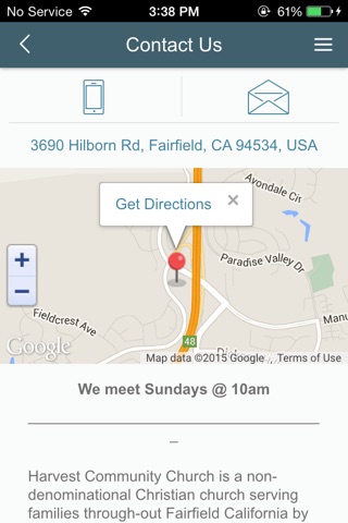 Harvest Community Church - CA screenshot 3