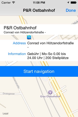 Parken in Graz mit Park+Ride Garagen screenshot 2