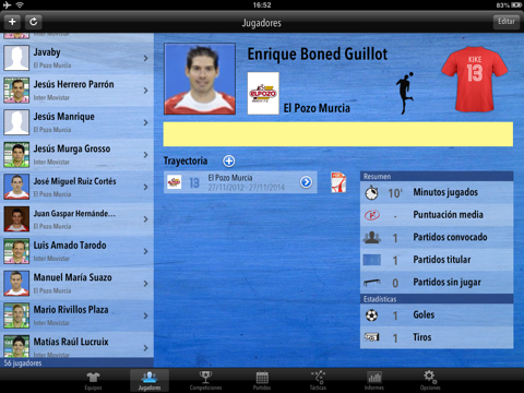 FutsalStats-HD-Lite screenshot 2