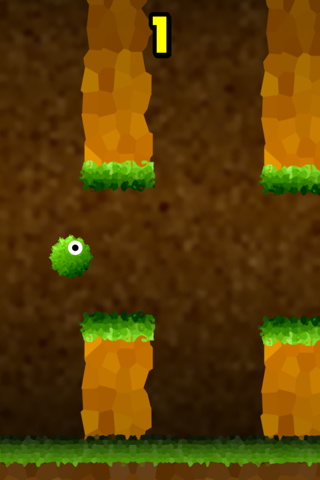 Boing Boing MOSS BALL - Flappy Eyed Moss's Adventure! screenshot 2