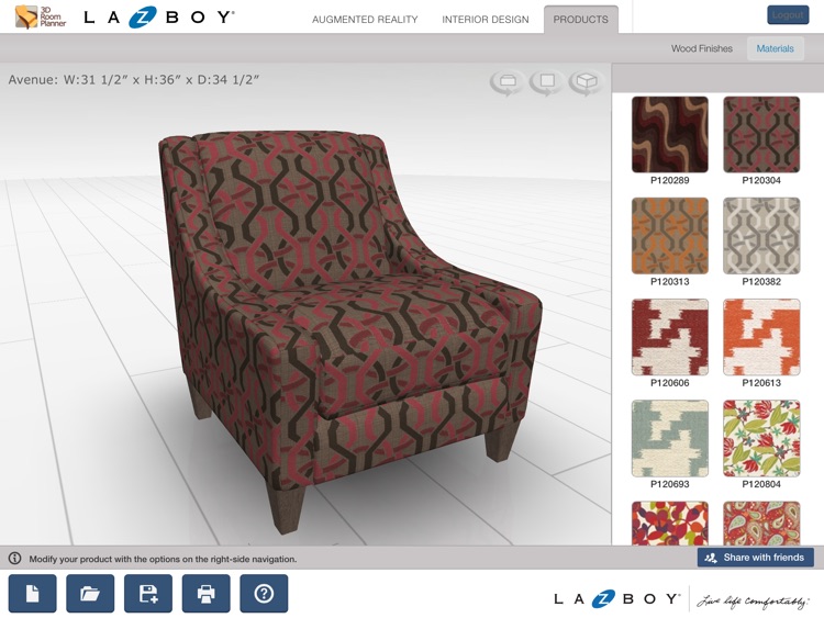 La-Z-Boy 3D Room Planner screenshot-3