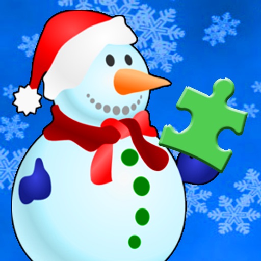 A Snowman Puzzle for iPad