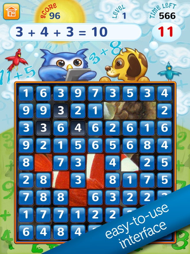 Addition Frenzy HD Free - Fun Math Games for Kids(圖1)-速報App