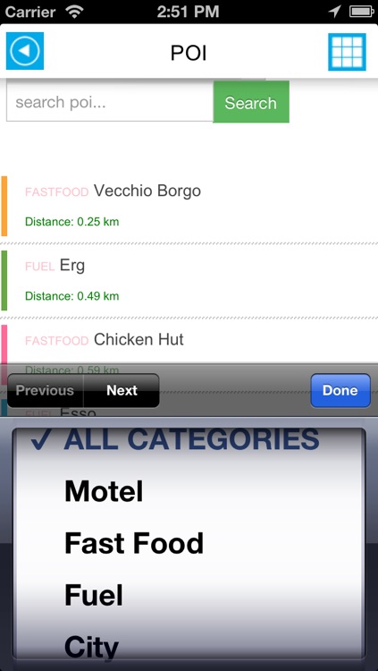 Italy offline road map, guide, hotels (free edition)