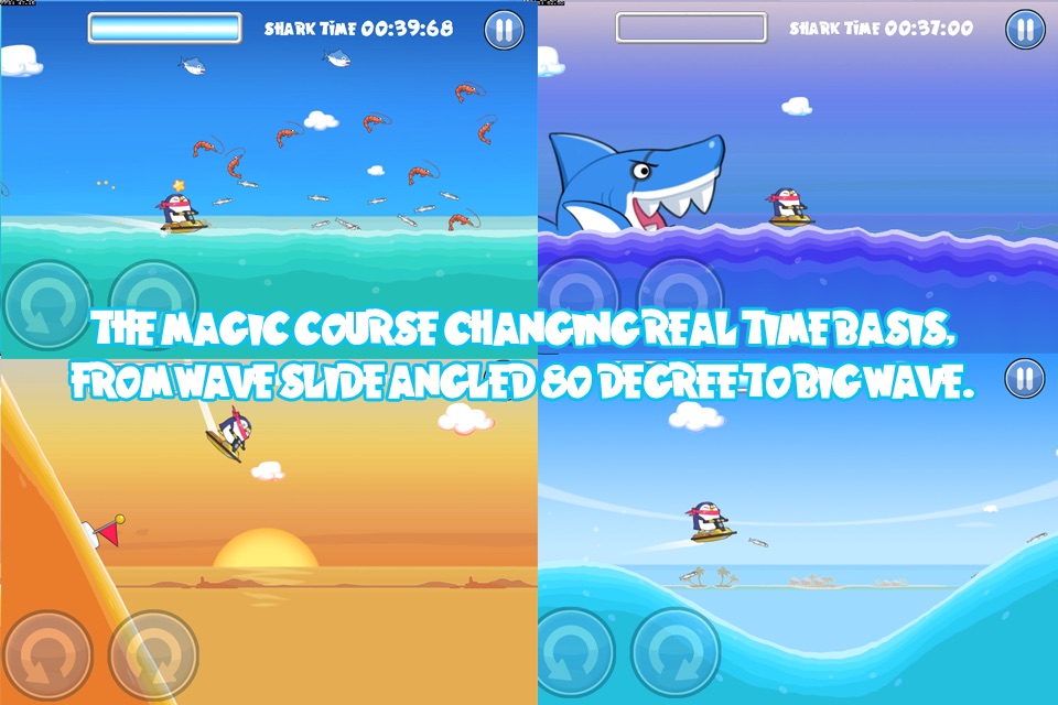 Cool Surfers 1 :Penguin Run 4 Finding Marine Subway 2 Free screenshot 3