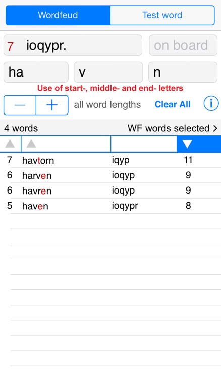 SV Words Finder Wordfeud Svenska/Swedish - find the best words for Wordfeud, crossword and cryptogram