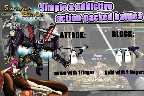 Sword and Blade Action RPG Fight screenshot 4