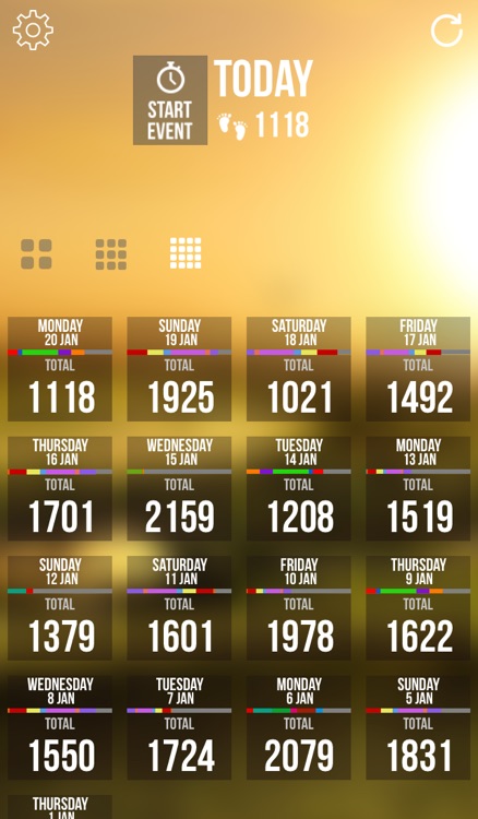 FootPrints: M7 Pedometer & Activity Tracker screenshot-4