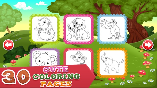 Coloring Pages for Kids - Fun Games for Girls & Boys(圖2)-速報App