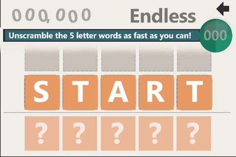 A Words Wobble Game - Unscramble the words game screenshot 4