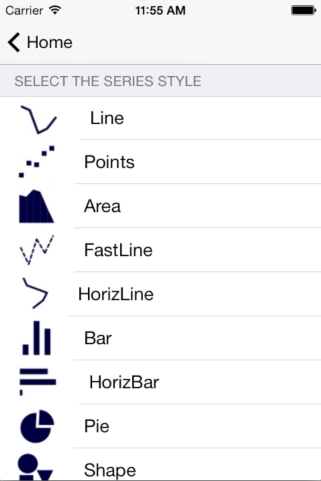 TeeChart Builder Mobile screenshot 2