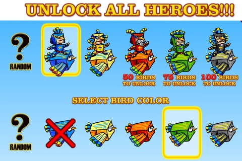 Blue Bird Man Rider screenshot 2