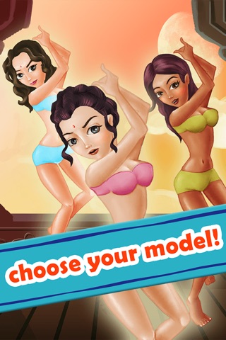 Indian Girl Dress-Up Salon - Cool Fashion and Style Make-Over Game For Girls FREE screenshot 2