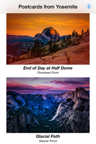 Postcards from Yosemite screenshot 2