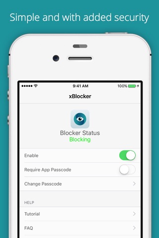 xBlocker - A Content Blocker For Children screenshot 2